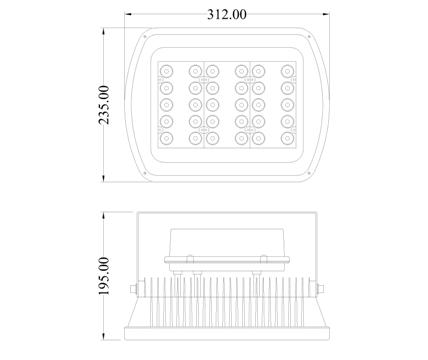 Venus II Architectural Flood Light